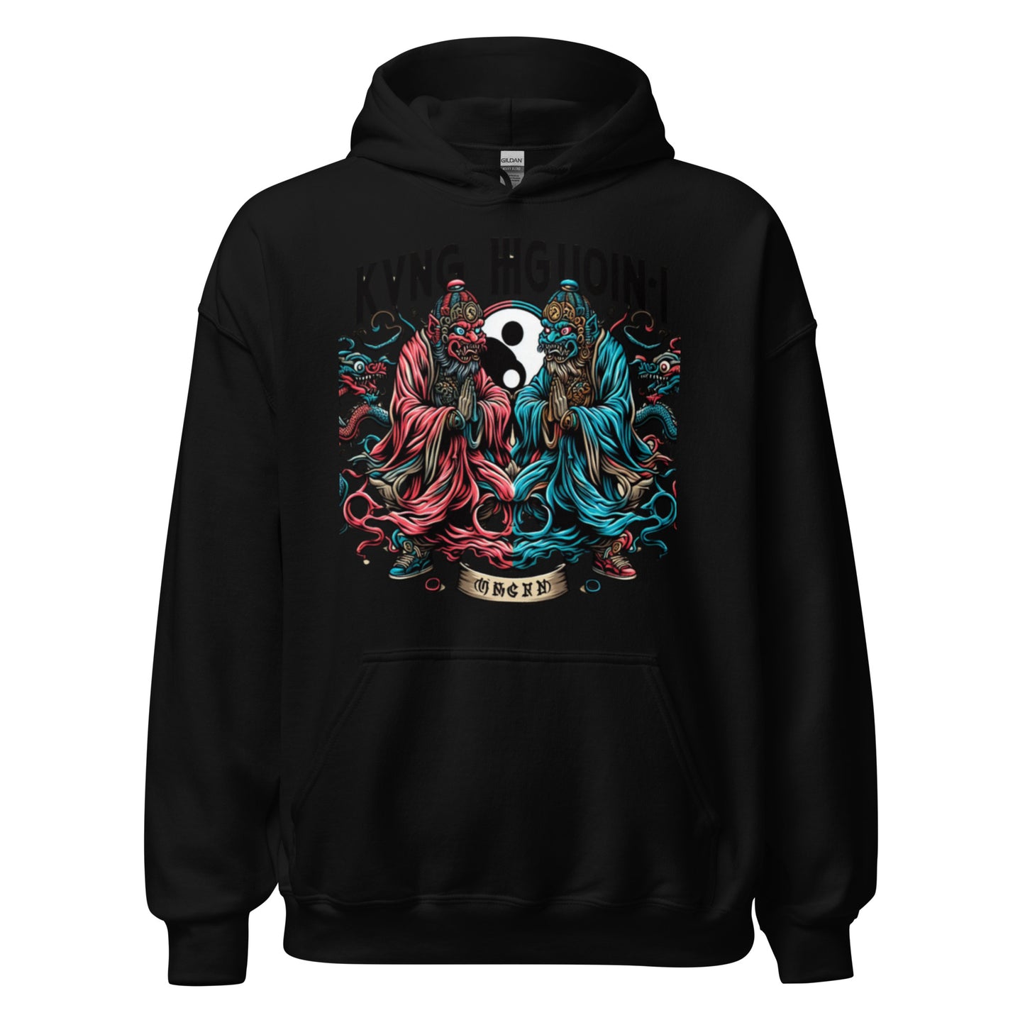 "Twin Demons" Unisex Hoodie