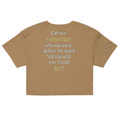 "Nefertiti" Crop Top