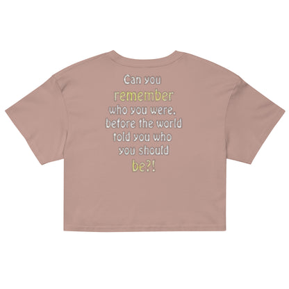 "Nefertiti" Crop Top