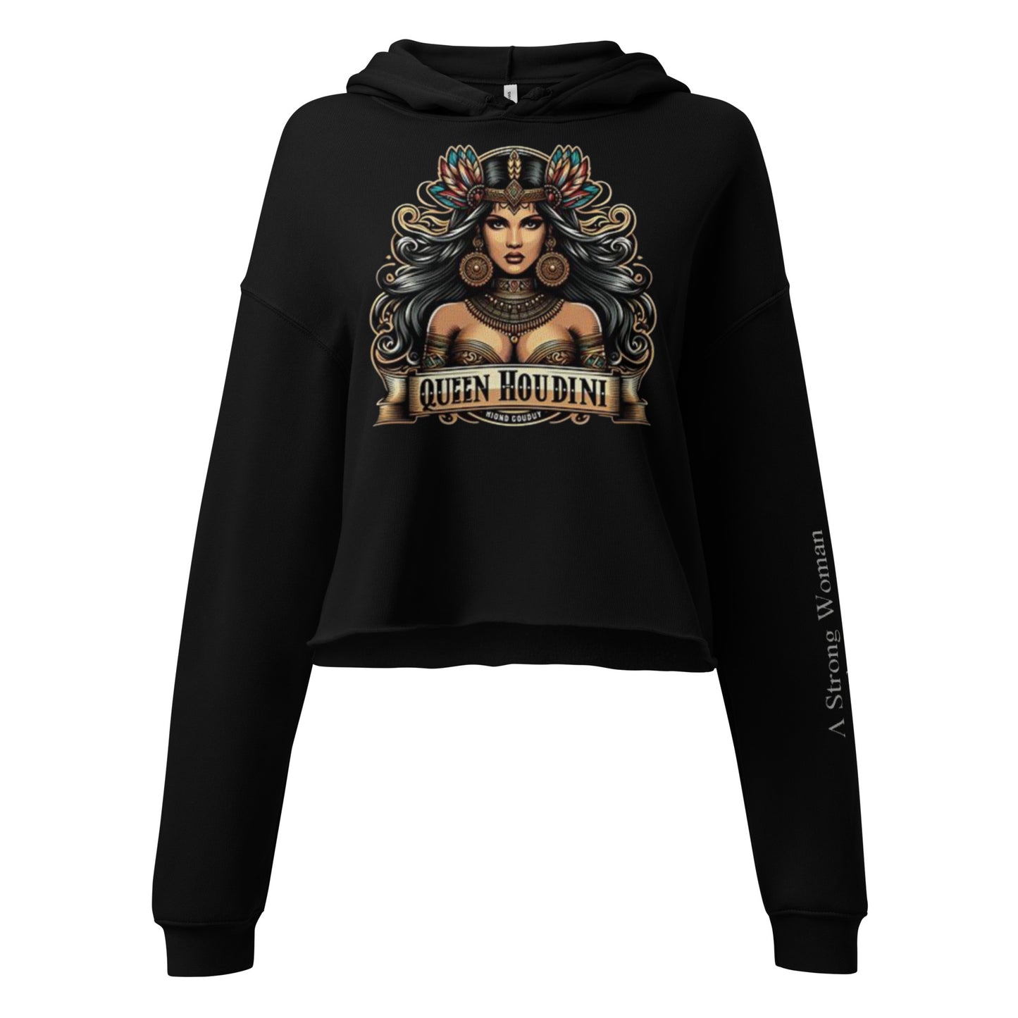 "Athena" Crop Hoodie