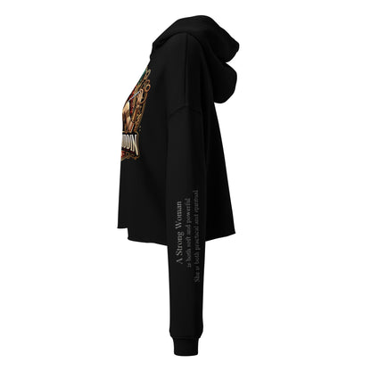 "Wondrous" Crop Hoodie