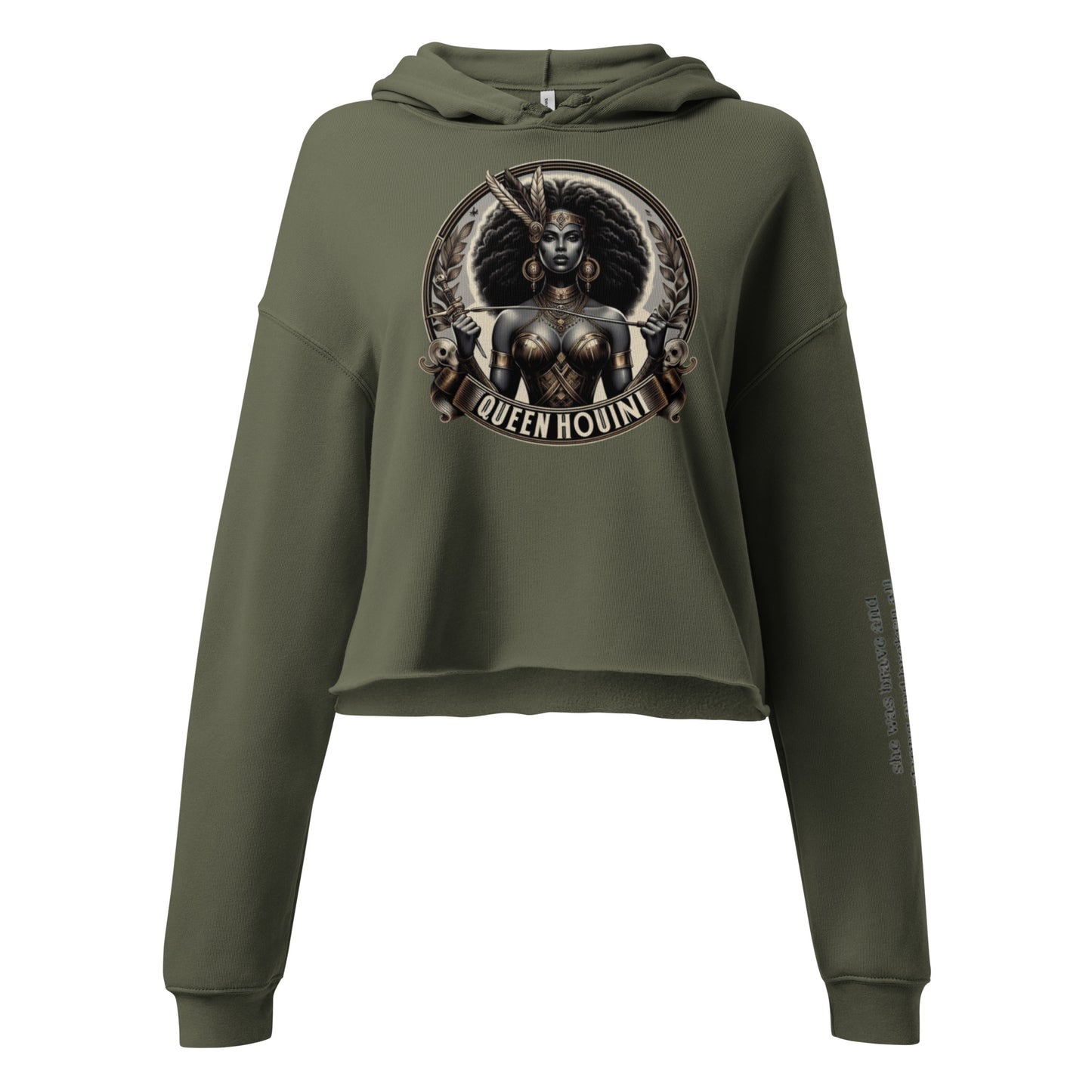 "Amazonian" Crop Hoodie